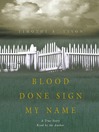 Blood Done Sign My Name